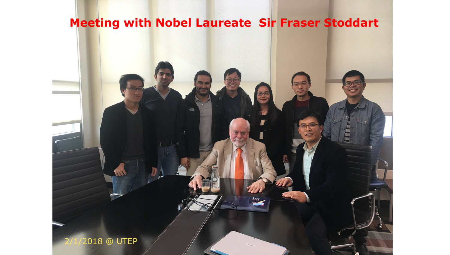 Meeting with Nobel Laureate 